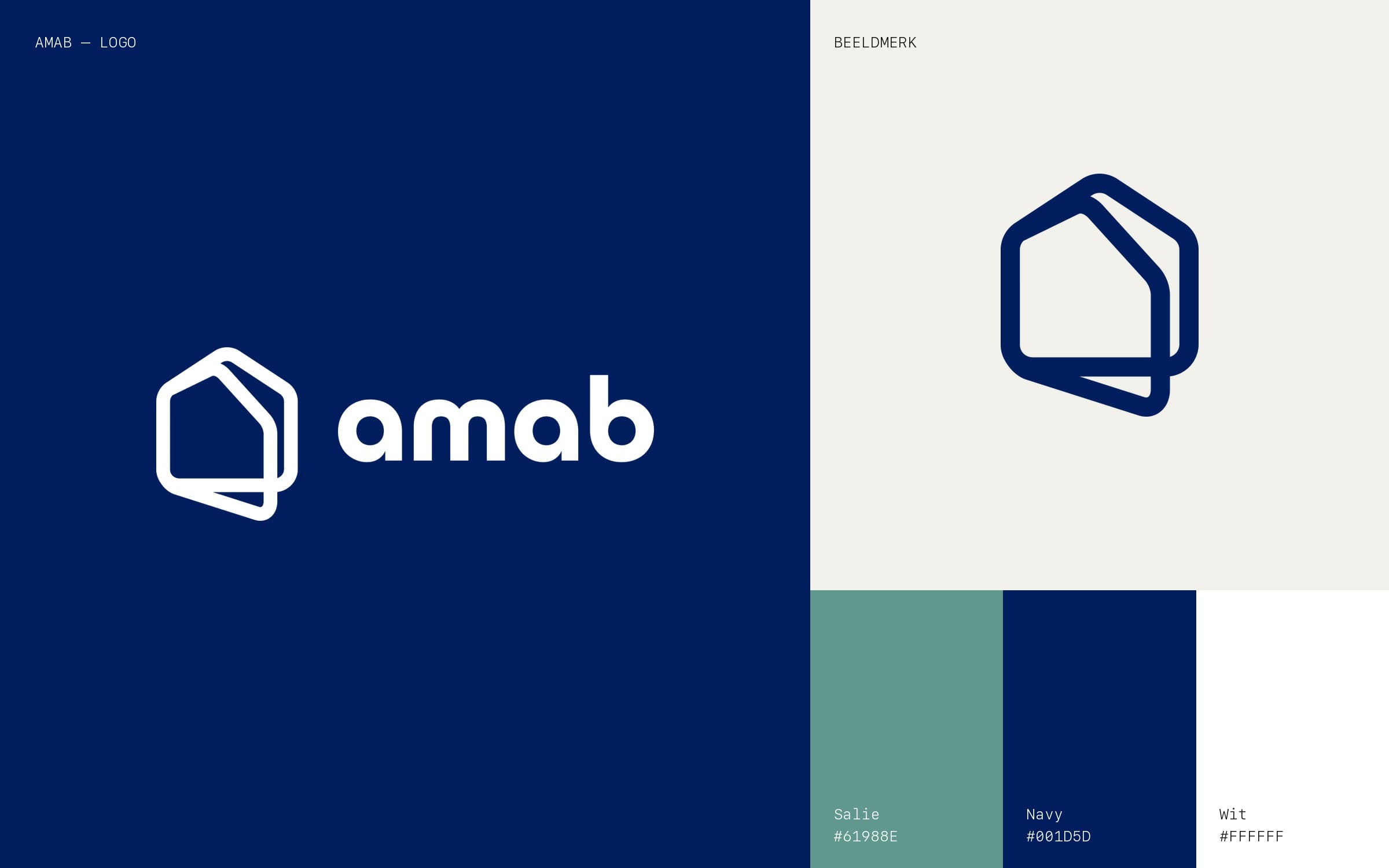 Logo AMAB — beeldmerk en kleurenpalet